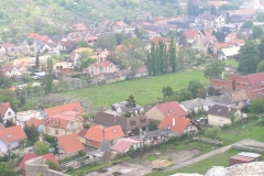 Pohľad z devínskeho hradu z roku 2008
