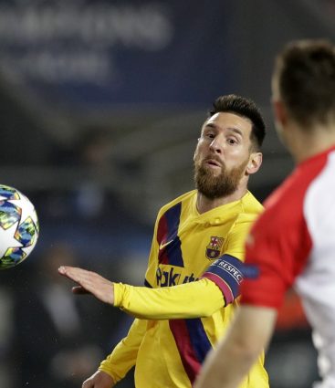 Messi Barcelona Slavia