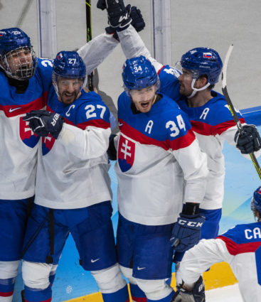 USA - Slovensko hokej ZOH 2022