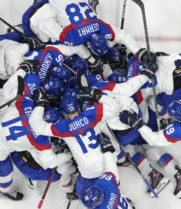 Slovensko na ZOH v Pekingu hokej