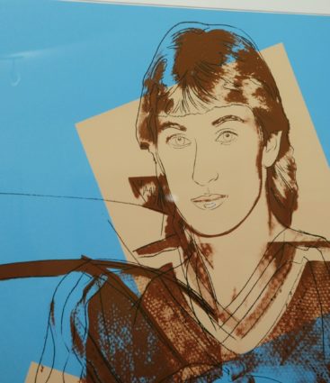 Wayne Gretzky na obraze Andyho Warhola