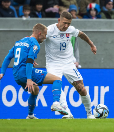 Island - Slovensko kvalifikáca EURO 2024